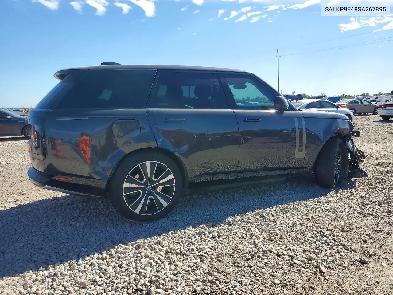 2025 LAND ROVER RANGE ROVER VIN SALKP9F48SA267895 — фото 3