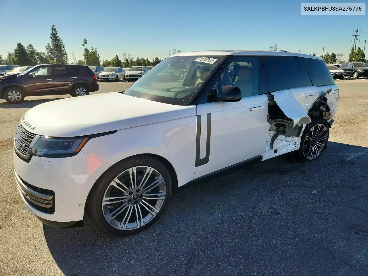 LAND ROVER RANGE ROVER 2025, VIN SALKPBFU3SA275796