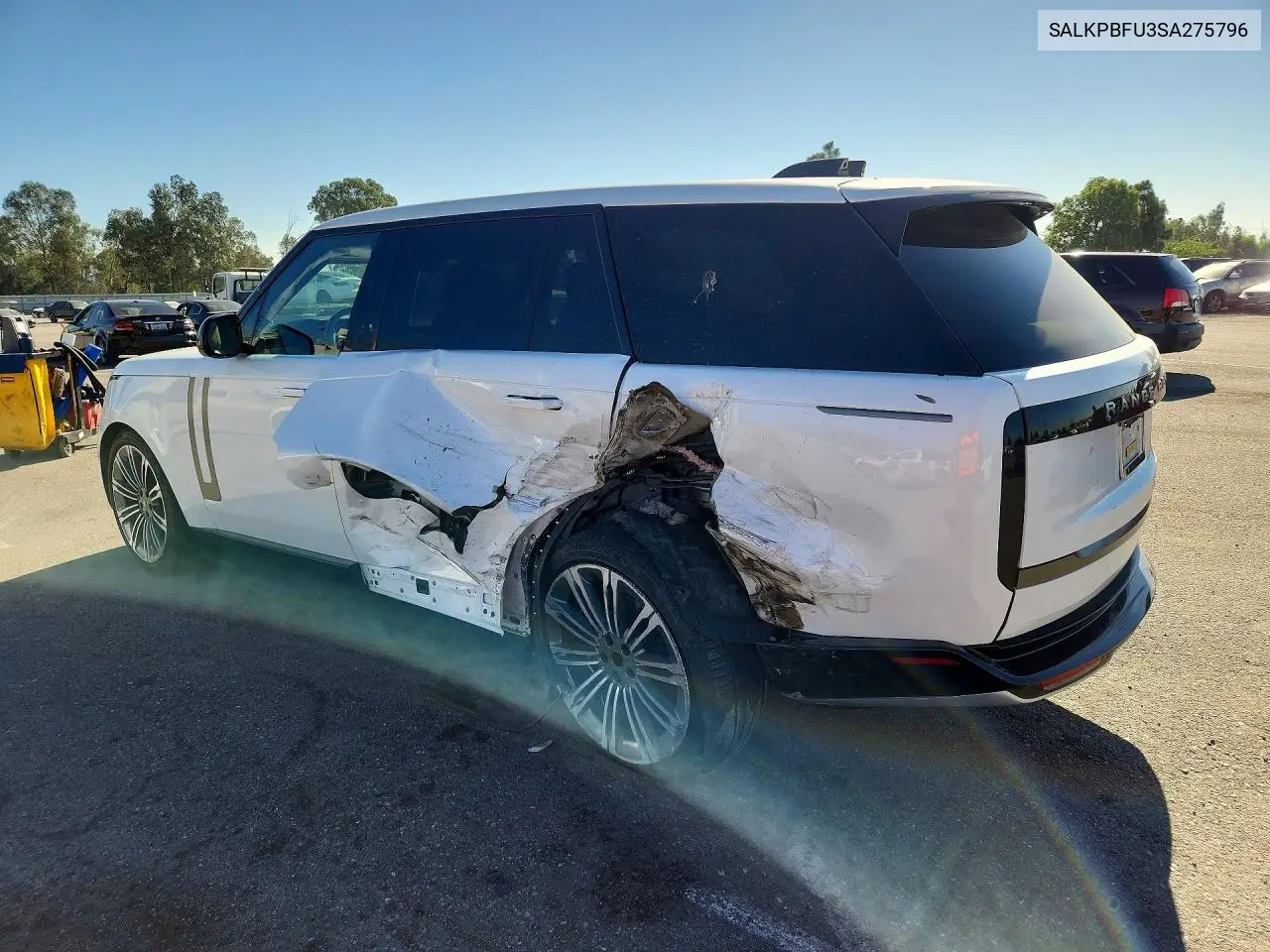 2025 LAND ROVER RANGE ROVER VIN SALKPBFU3SA275796 — фото 2