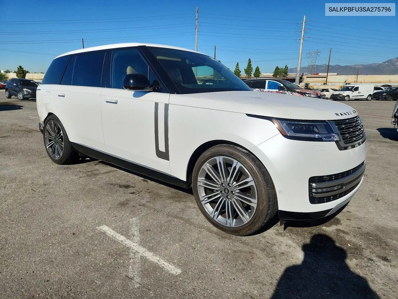 2025 LAND ROVER RANGE ROVER VIN SALKPBFU3SA275796 — фото 4