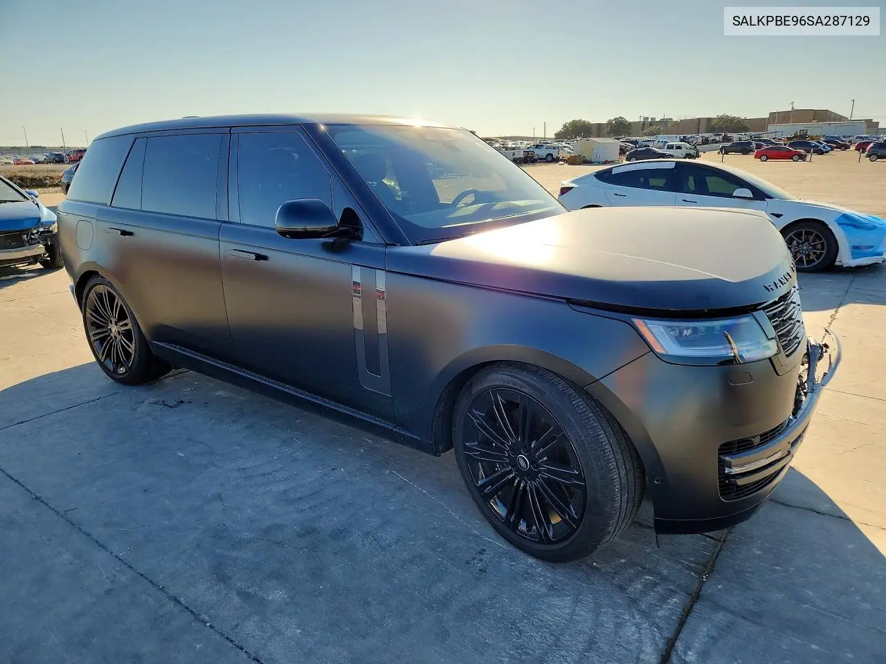 2025 LAND ROVER RANGE ROVER VIN SALKPBE96SA287129 — фото 4