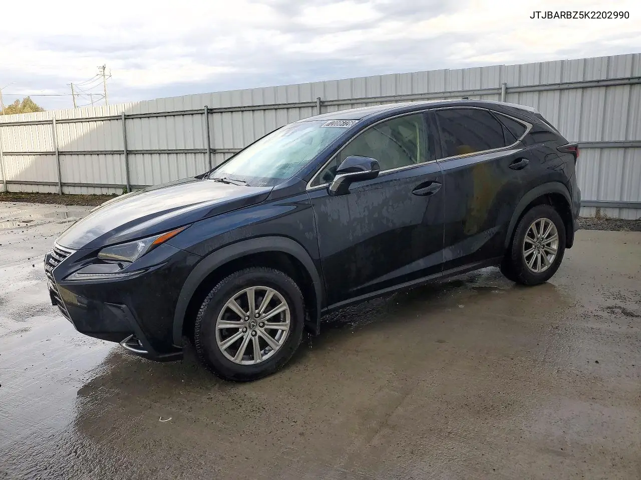 LEXUS NX 2019, VIN JTJBARBZ5K2202990