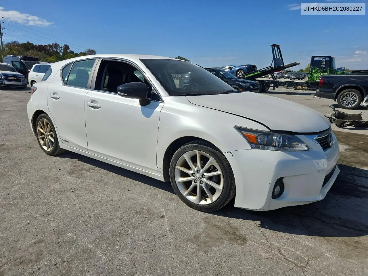 2012 LEXUS CT VIN JTHKD5BH2C2080227 — фото 4