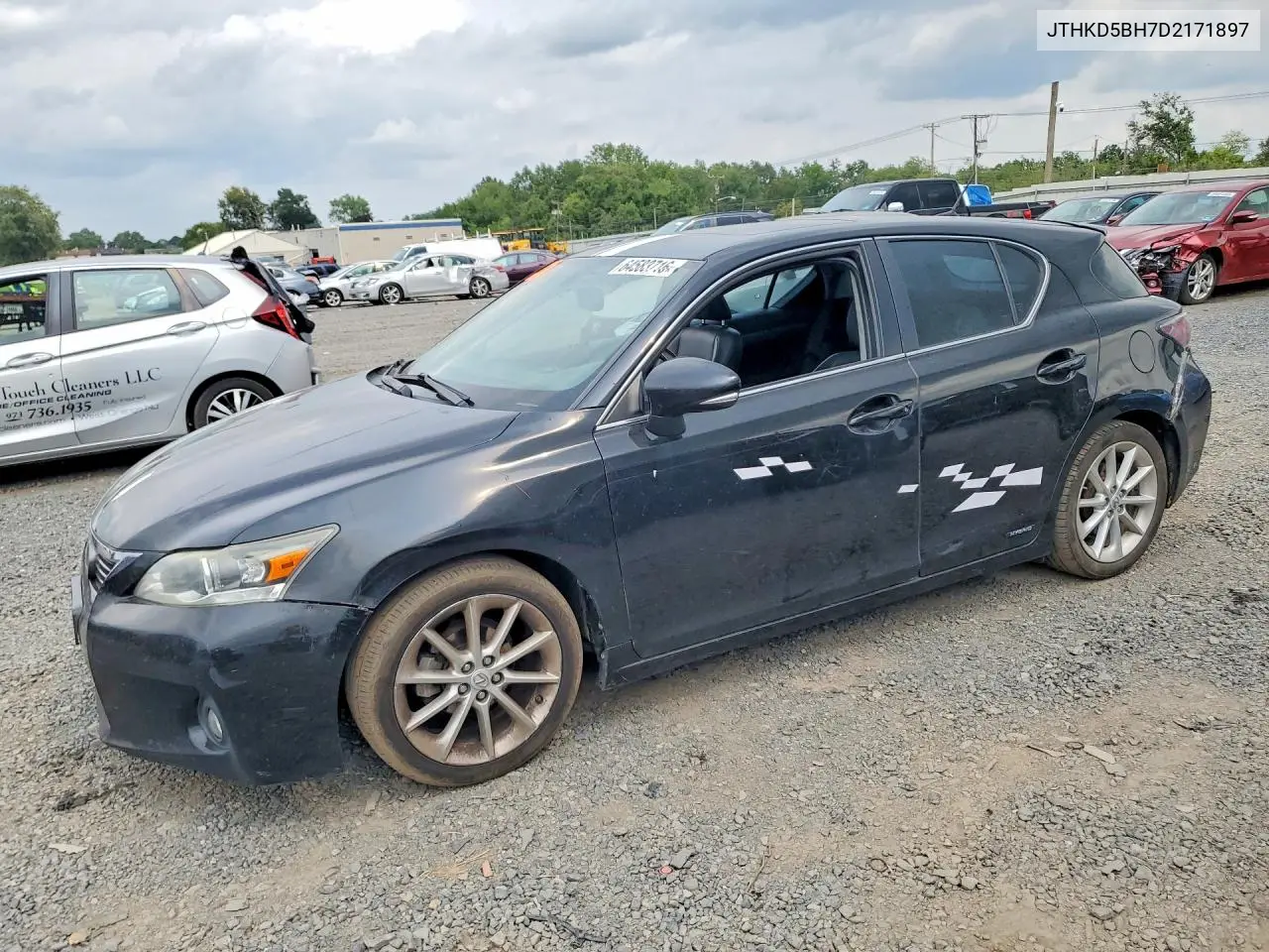 LEXUS CT 2013, VIN JTHKD5BH7D2171897