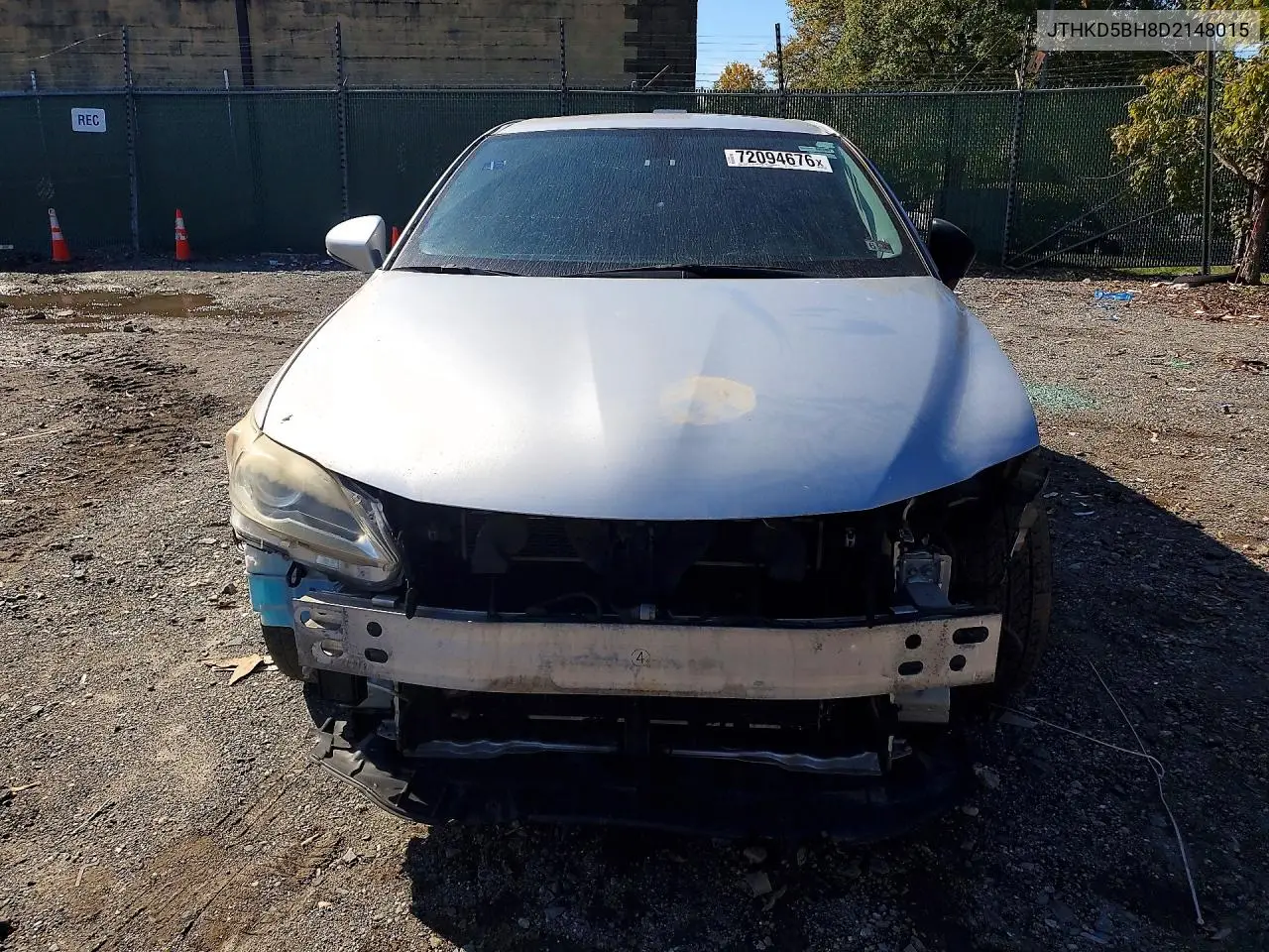 2013 LEXUS CT VIN JTHKD5BH8D2148015 — фото 5