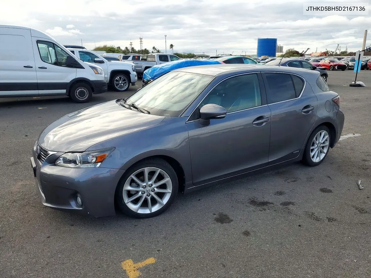 LEXUS CT 2013, VIN JTHKD5BH5D2167136