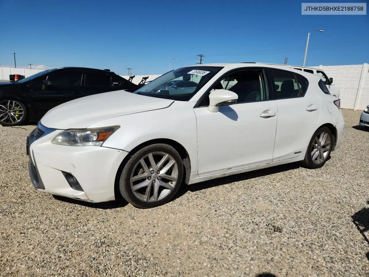 LEXUS CT 2014, VIN JTHKD5BHXE2188758