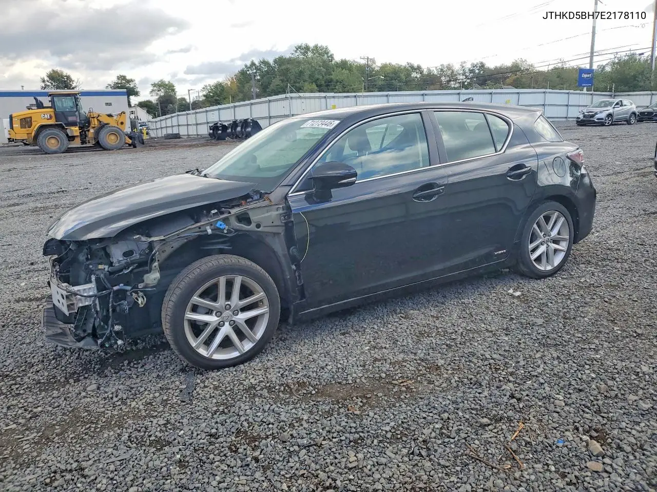 LEXUS CT 2014, VIN JTHKD5BH7E2178110