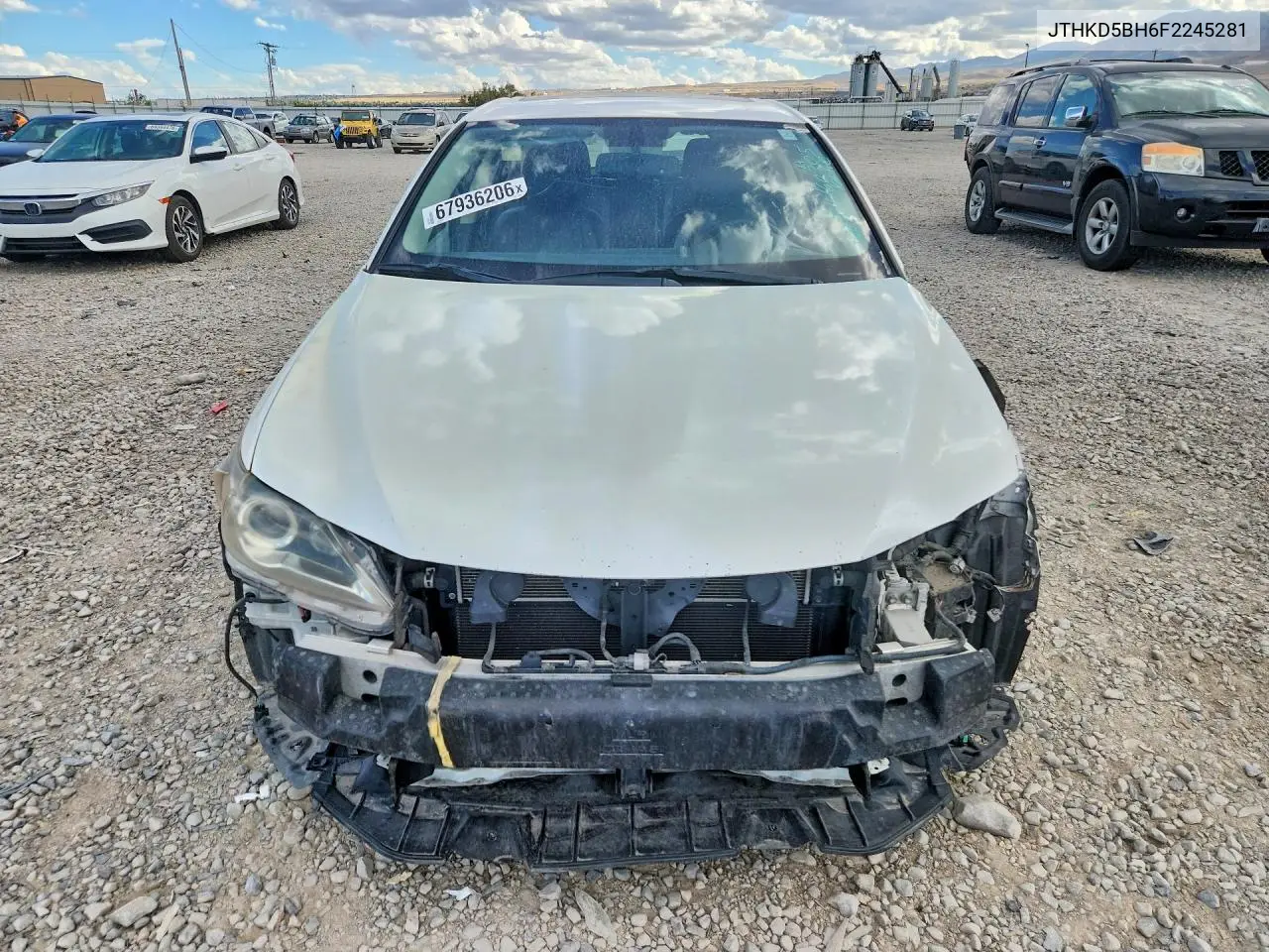 2015 LEXUS CT VIN JTHKD5BH6F2245281 — фото 5