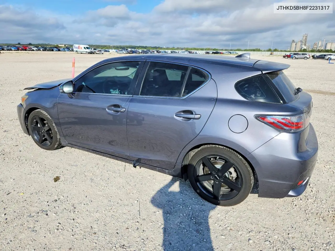2015 LEXUS CT VIN JTHKD5BH8F2231317 — фото 2
