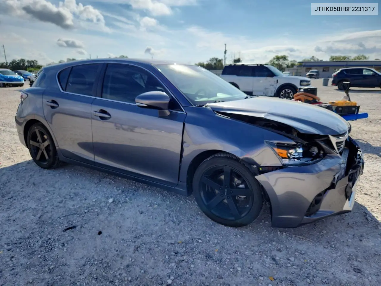 2015 LEXUS CT VIN JTHKD5BH8F2231317 — фото 4