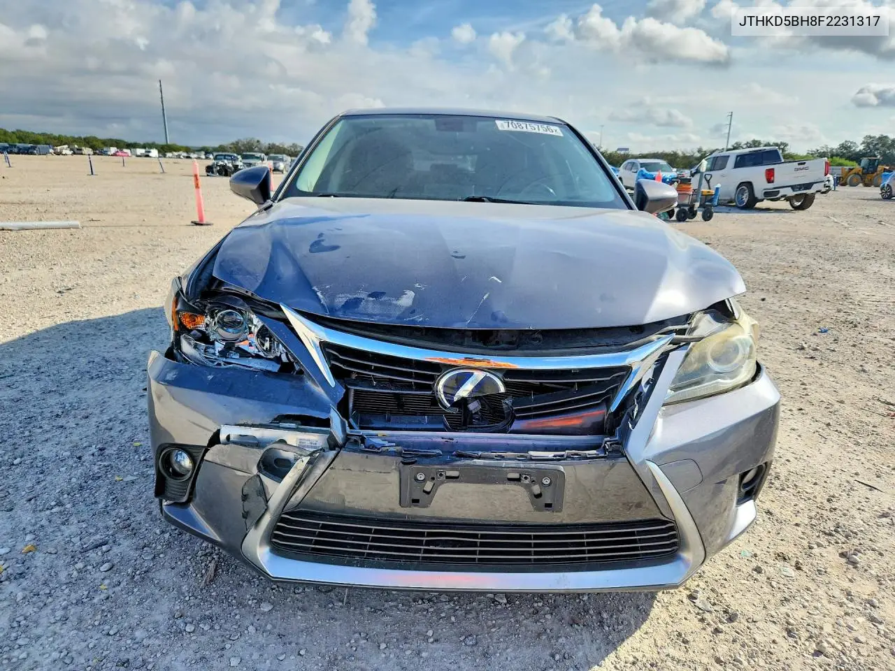2015 LEXUS CT VIN JTHKD5BH8F2231317 — фото 5