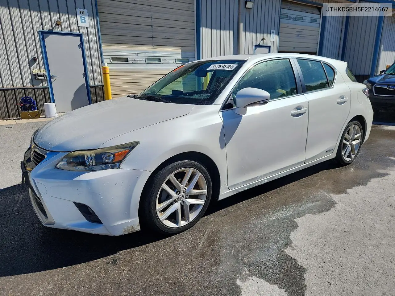 LEXUS CT 2015, VIN JTHKD5BH5F2214667