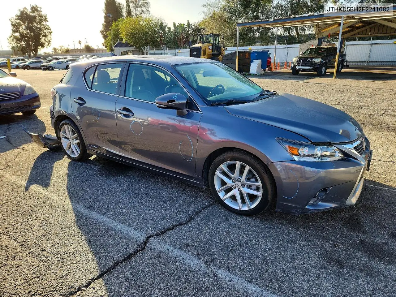 2015 LEXUS CT VIN JTHKD5BH2F2241082 — фото 4