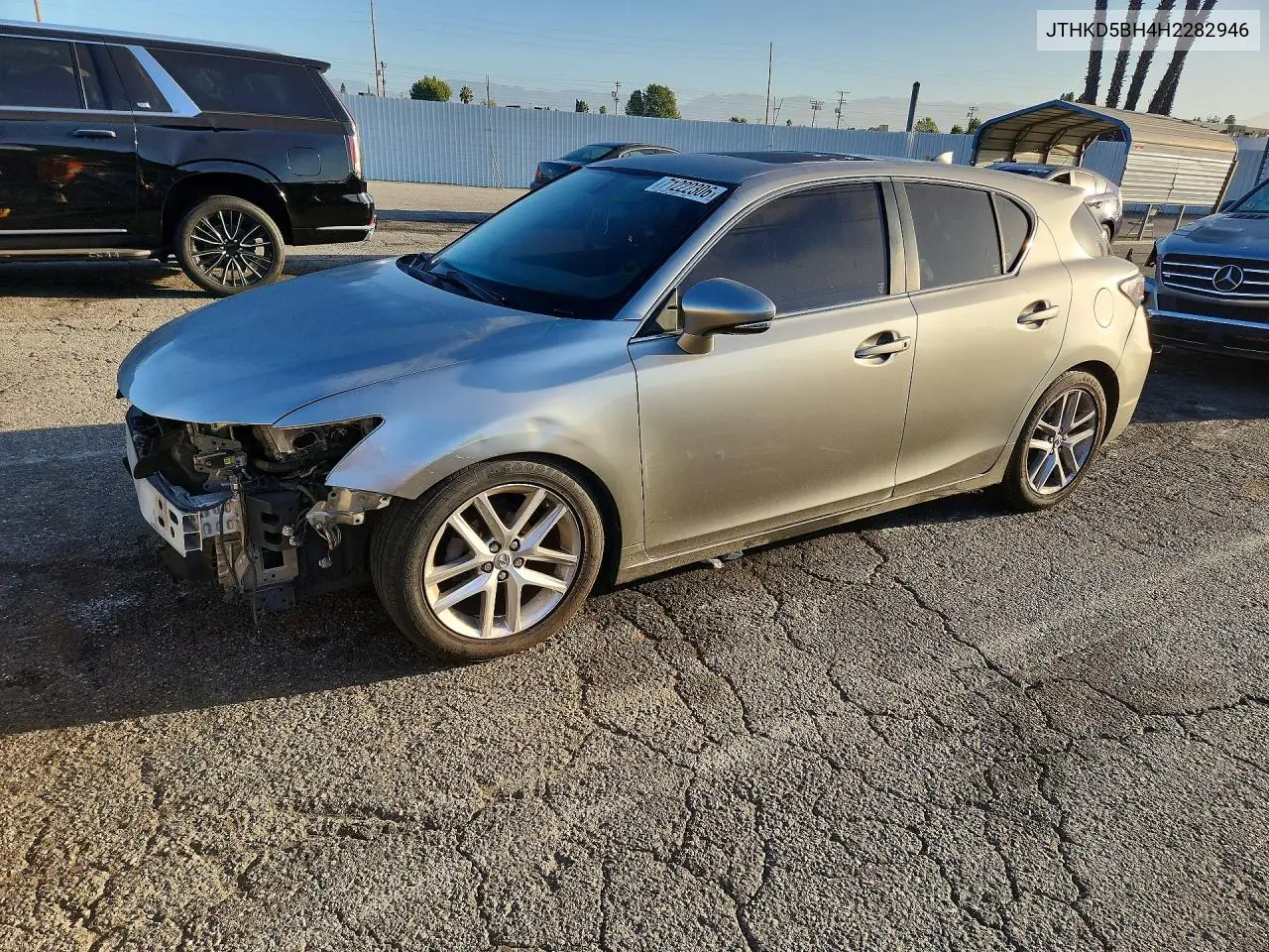 LEXUS CT 2017, VIN JTHKD5BH4H2282946
