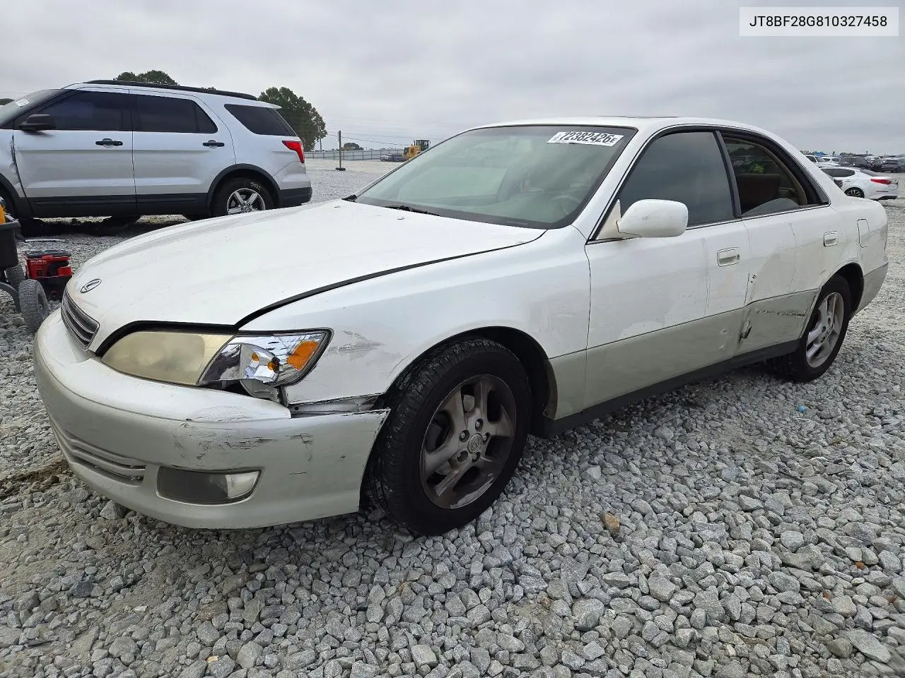 LEXUS ES 2001, VIN JT8BF28G810327458
