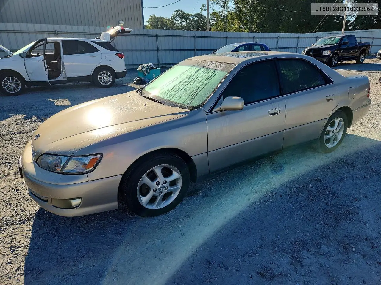 LEXUS ES 2001, VIN JT8BF28G110333862