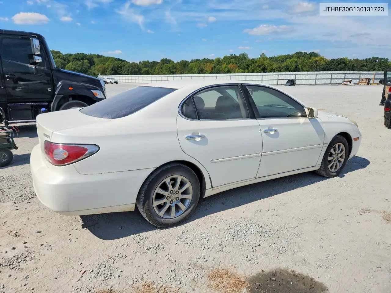 2003 LEXUS ES VIN JTHBF30G130131723 — фото 3