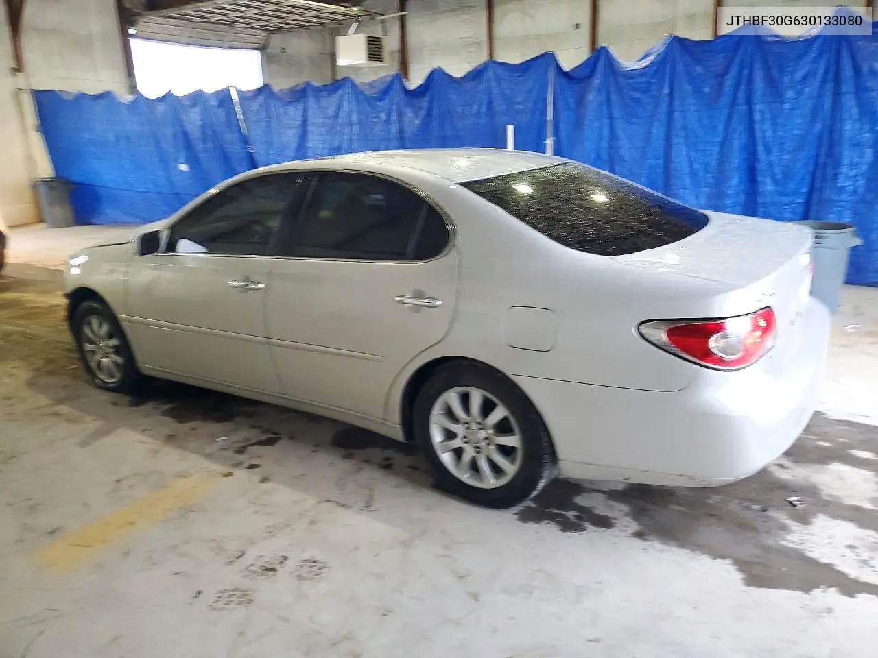 2003 LEXUS ES VIN JTHBF30G630133080 — фото 2