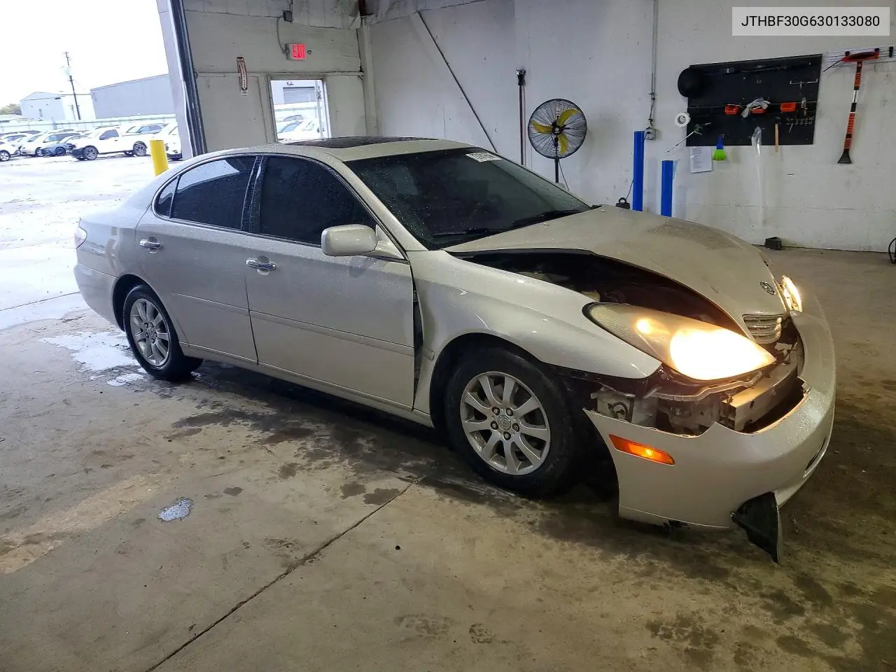 2003 LEXUS ES VIN JTHBF30G630133080 — фото 4
