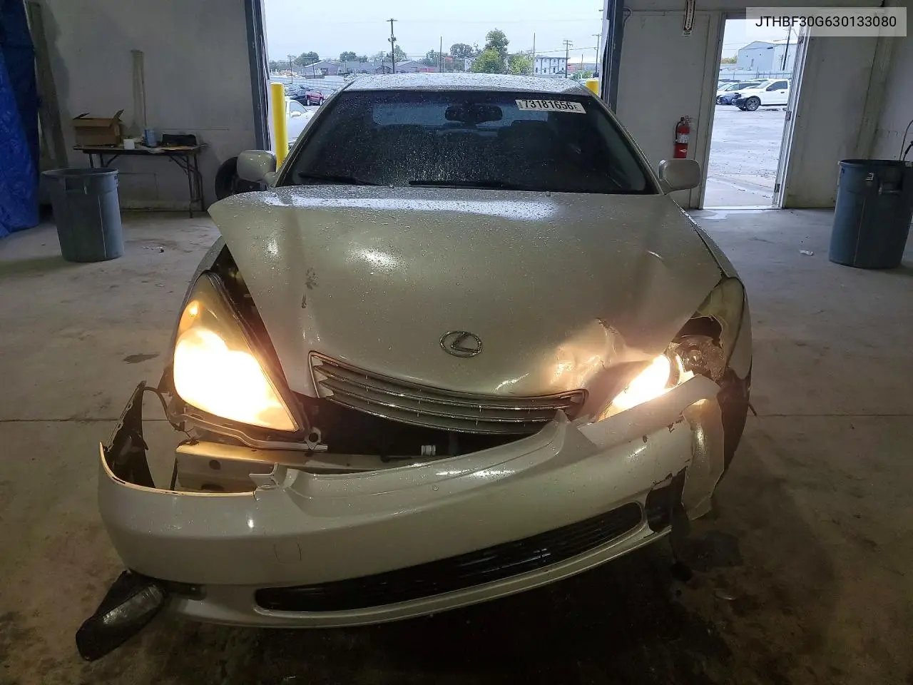 2003 LEXUS ES VIN JTHBF30G630133080 — фото 5