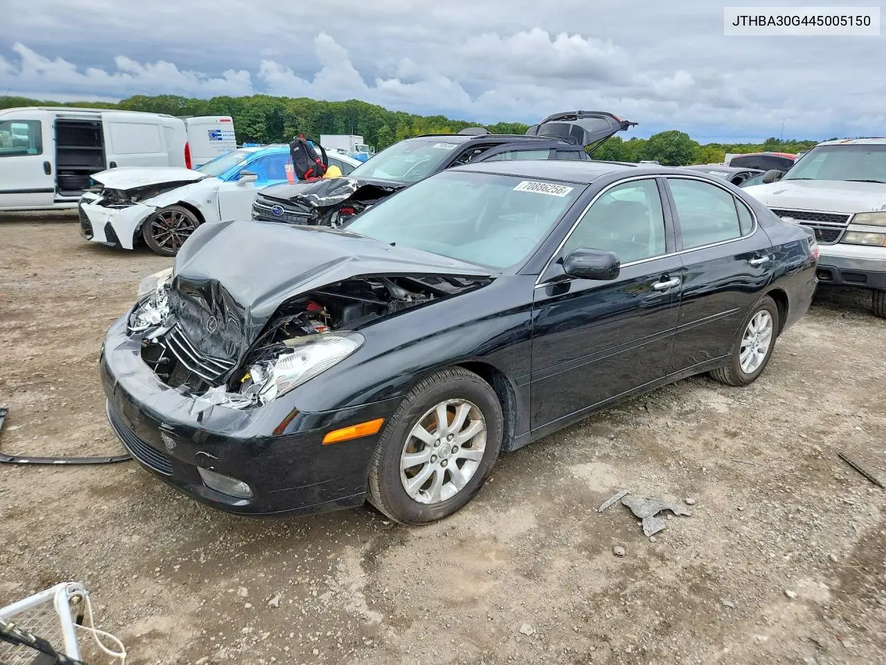 LEXUS ES 2004, VIN JTHBA30G445005150