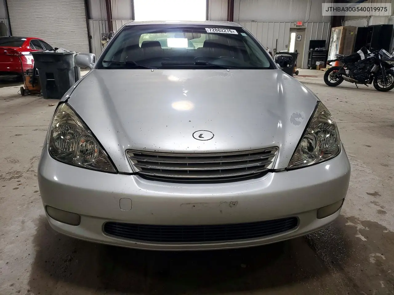 2004 LEXUS ES VIN JTHBA30G540019975 — фото 5