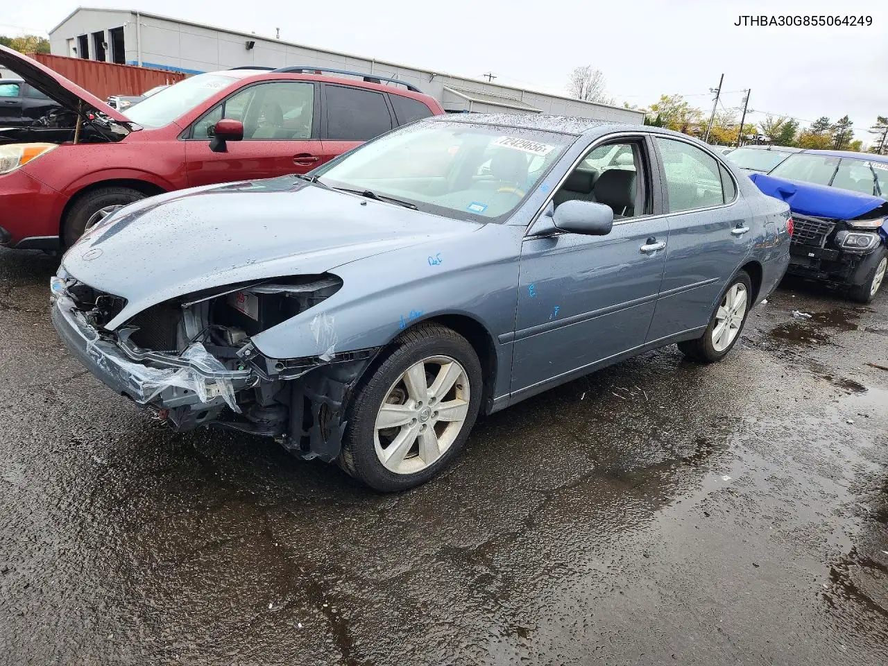 LEXUS ES 2005, VIN JTHBA30G855064249