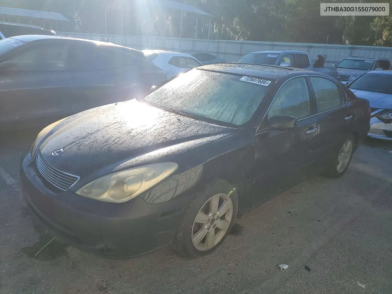 LEXUS ES 2005, VIN JTHBA30G155079000