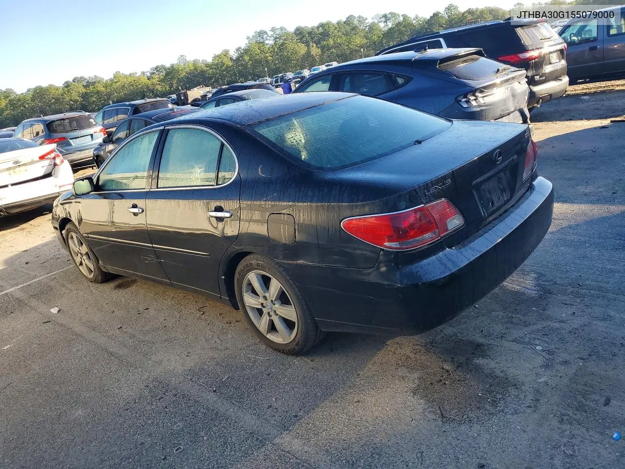 2005 LEXUS ES VIN JTHBA30G155079000 — фото 2