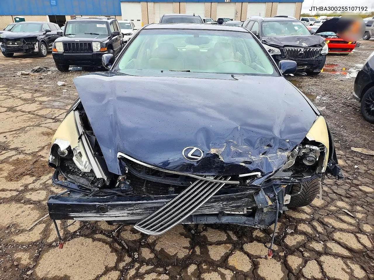 2005 LEXUS ES VIN JTHBA30G255107192 — фото 5