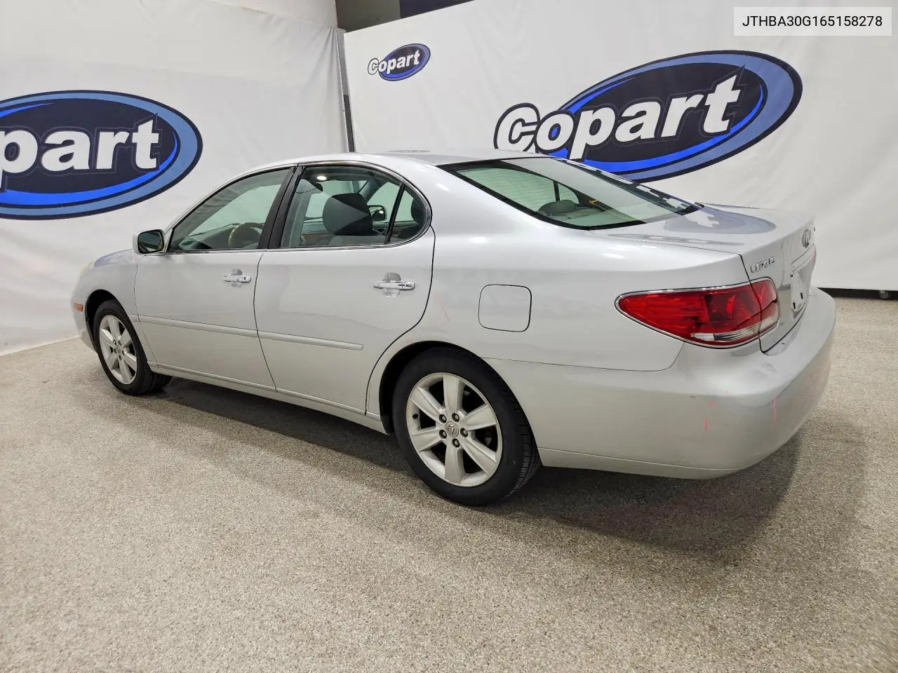 2006 LEXUS ES VIN JTHBA30G165158278 — фото 2
