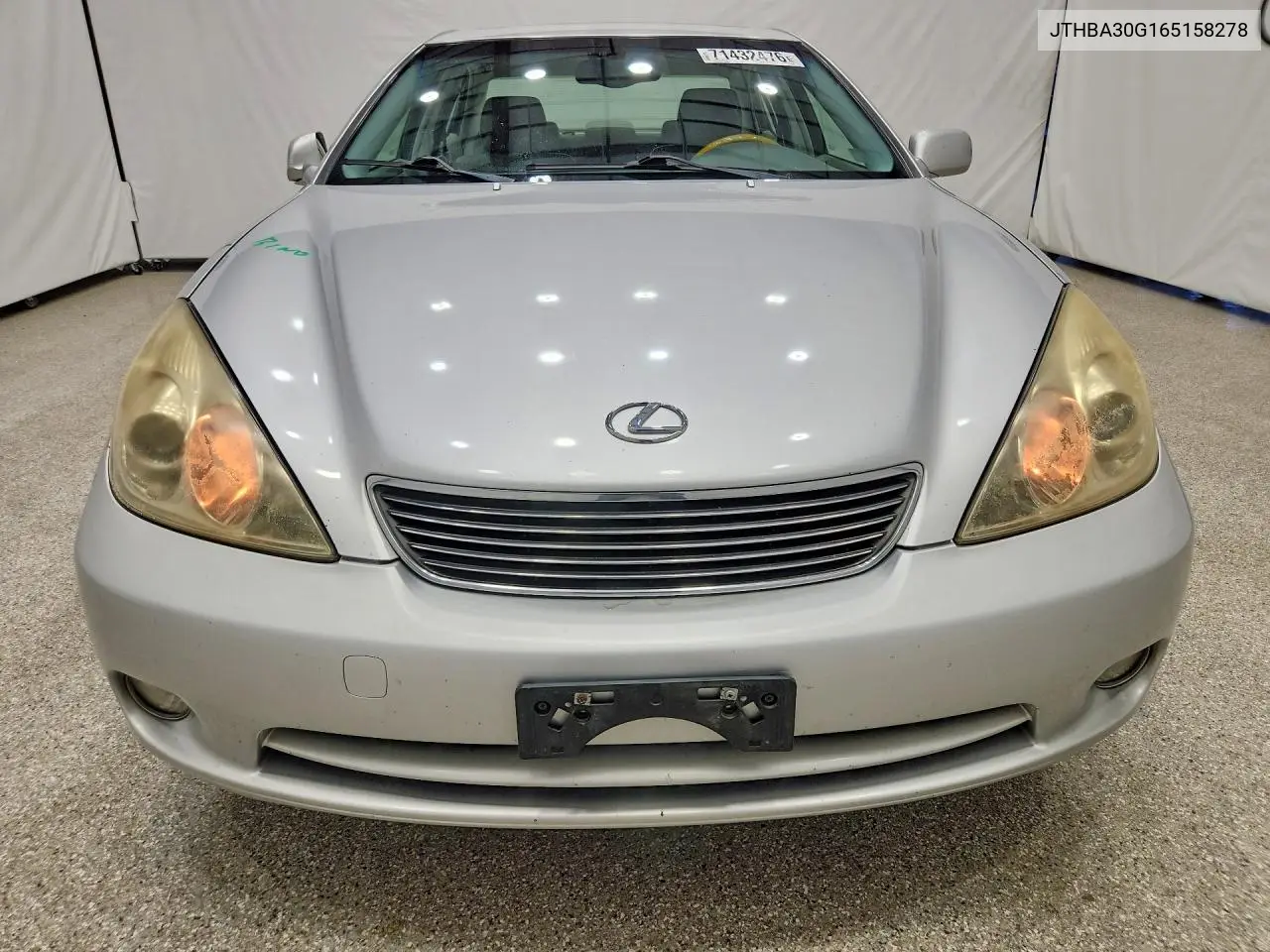 2006 LEXUS ES VIN JTHBA30G165158278 — фото 5