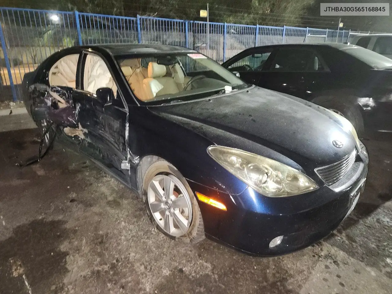 2006 LEXUS ES VIN JTHBA30G565168845 — фото 4