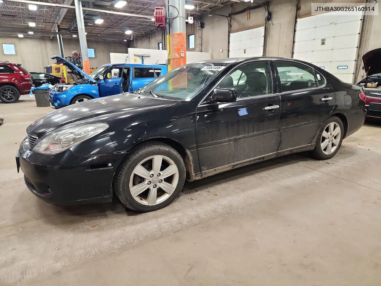 LEXUS ES 2006, VIN JTHBA30G265160914