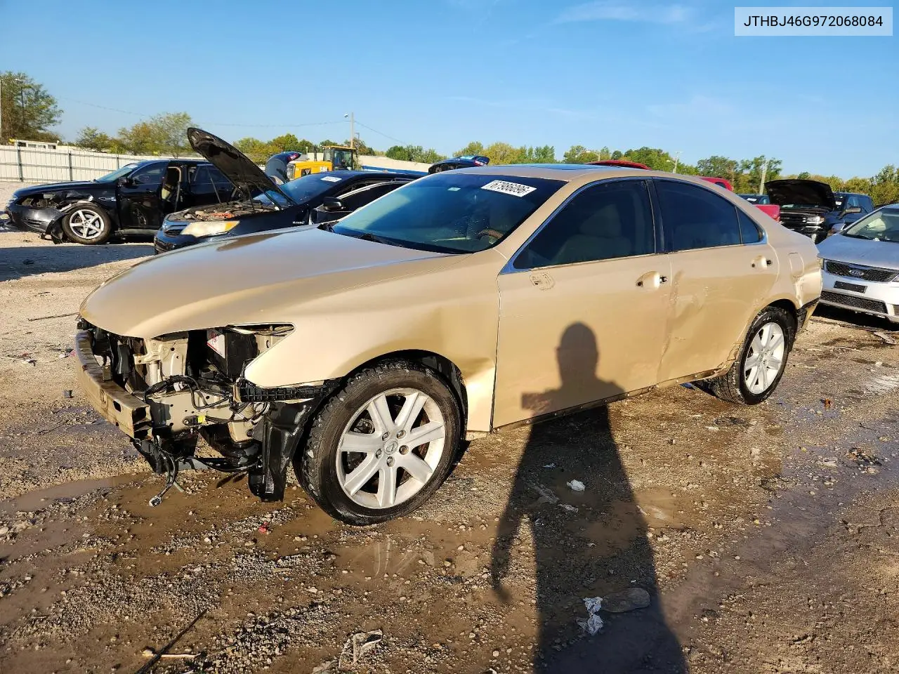 LEXUS ES 2007, VIN JTHBJ46G972068084