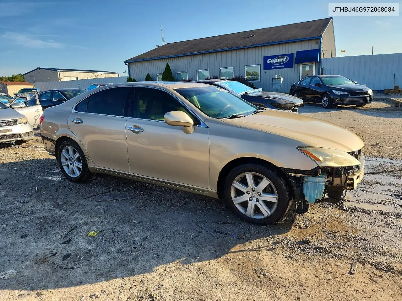 2007 LEXUS ES VIN JTHBJ46G972068084 — фото 4