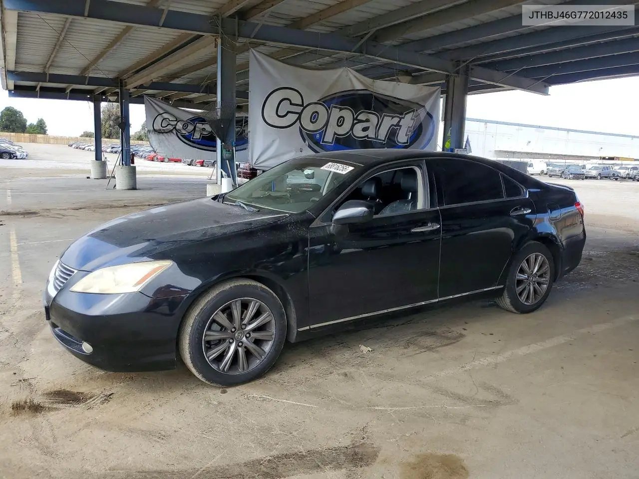LEXUS ES 2007, VIN JTHBJ46G772012435