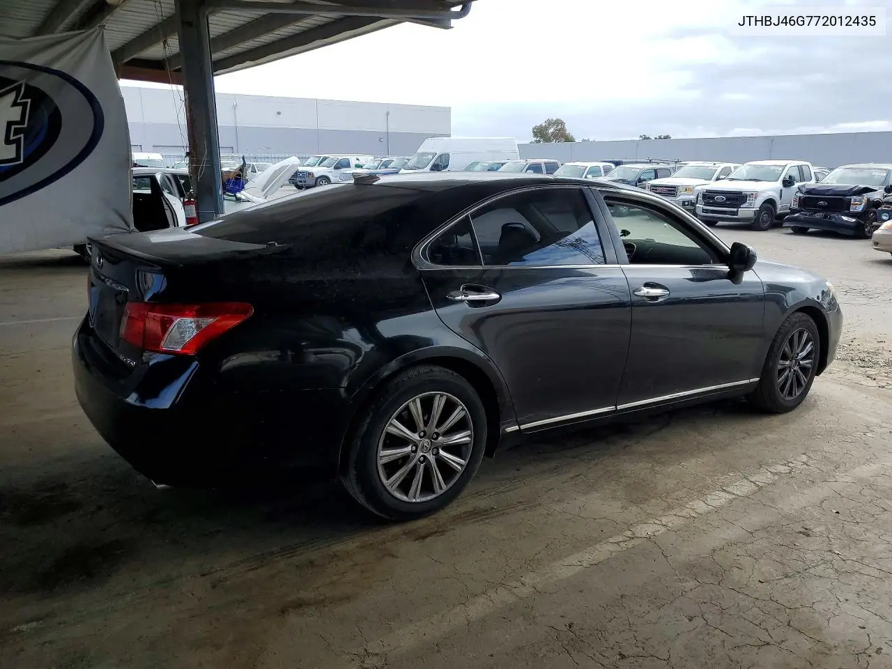 2007 LEXUS ES VIN JTHBJ46G772012435 — фото 3