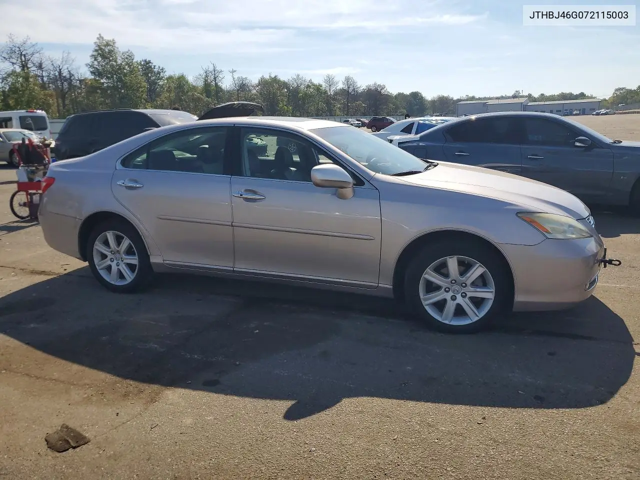 2007 LEXUS ES VIN JTHBJ46G072115003 — фото 4
