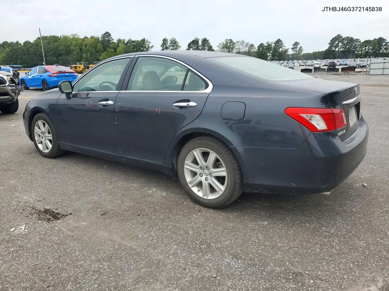 2007 LEXUS ES VIN JTHBJ46G372145838 — фото 2