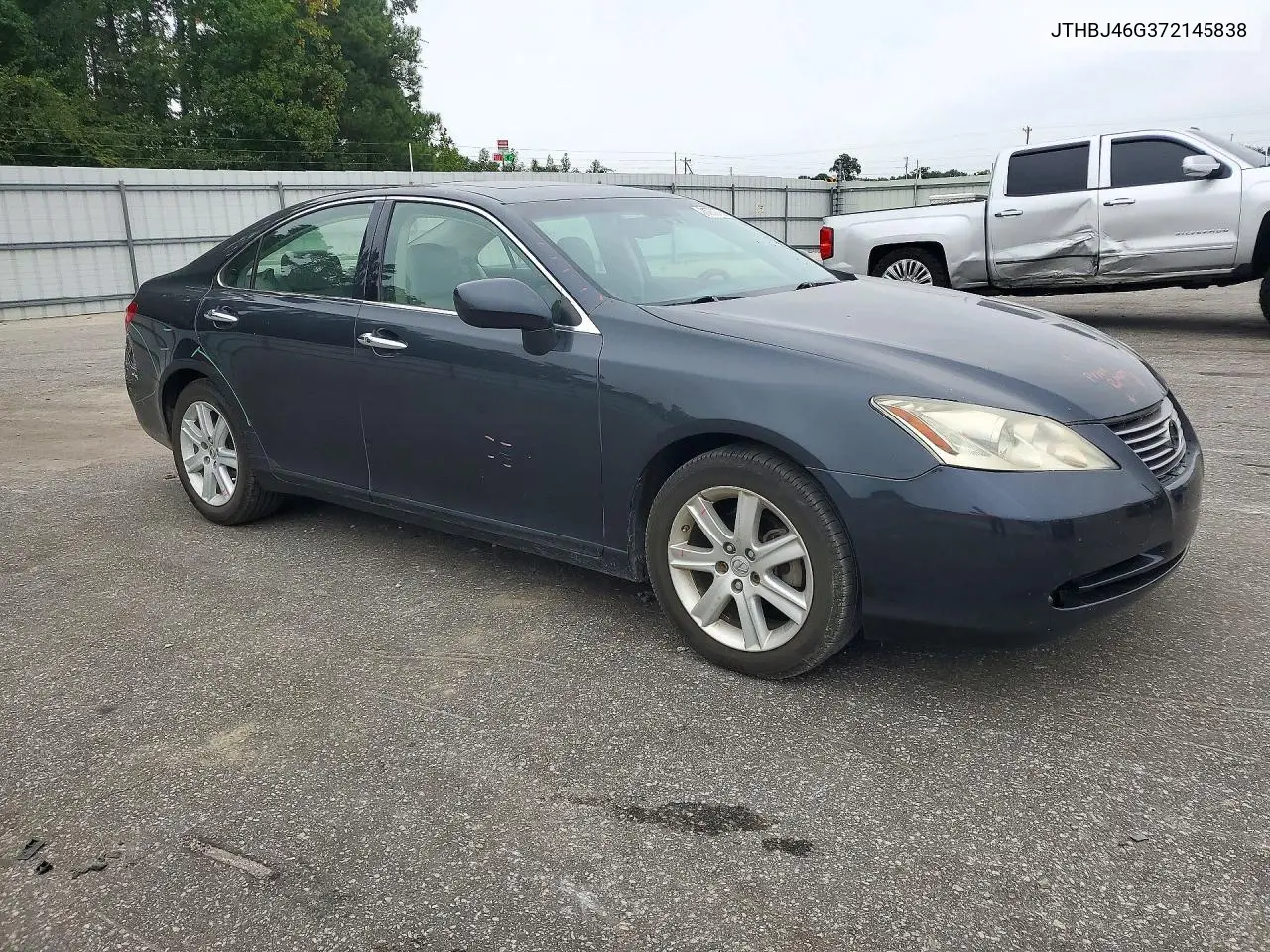 2007 LEXUS ES VIN JTHBJ46G372145838 — фото 4
