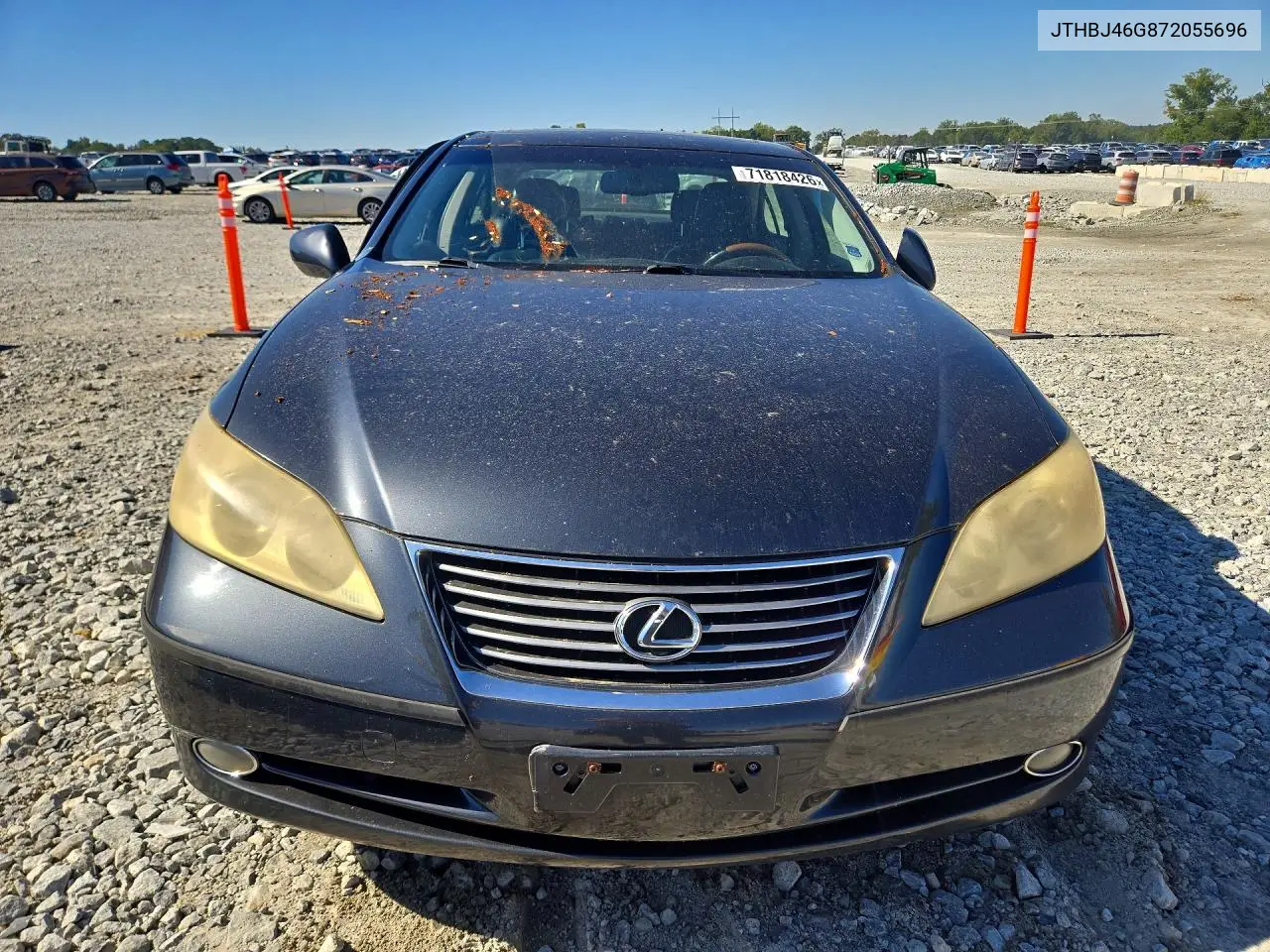 2007 LEXUS ES VIN JTHBJ46G872055696 — фото 5