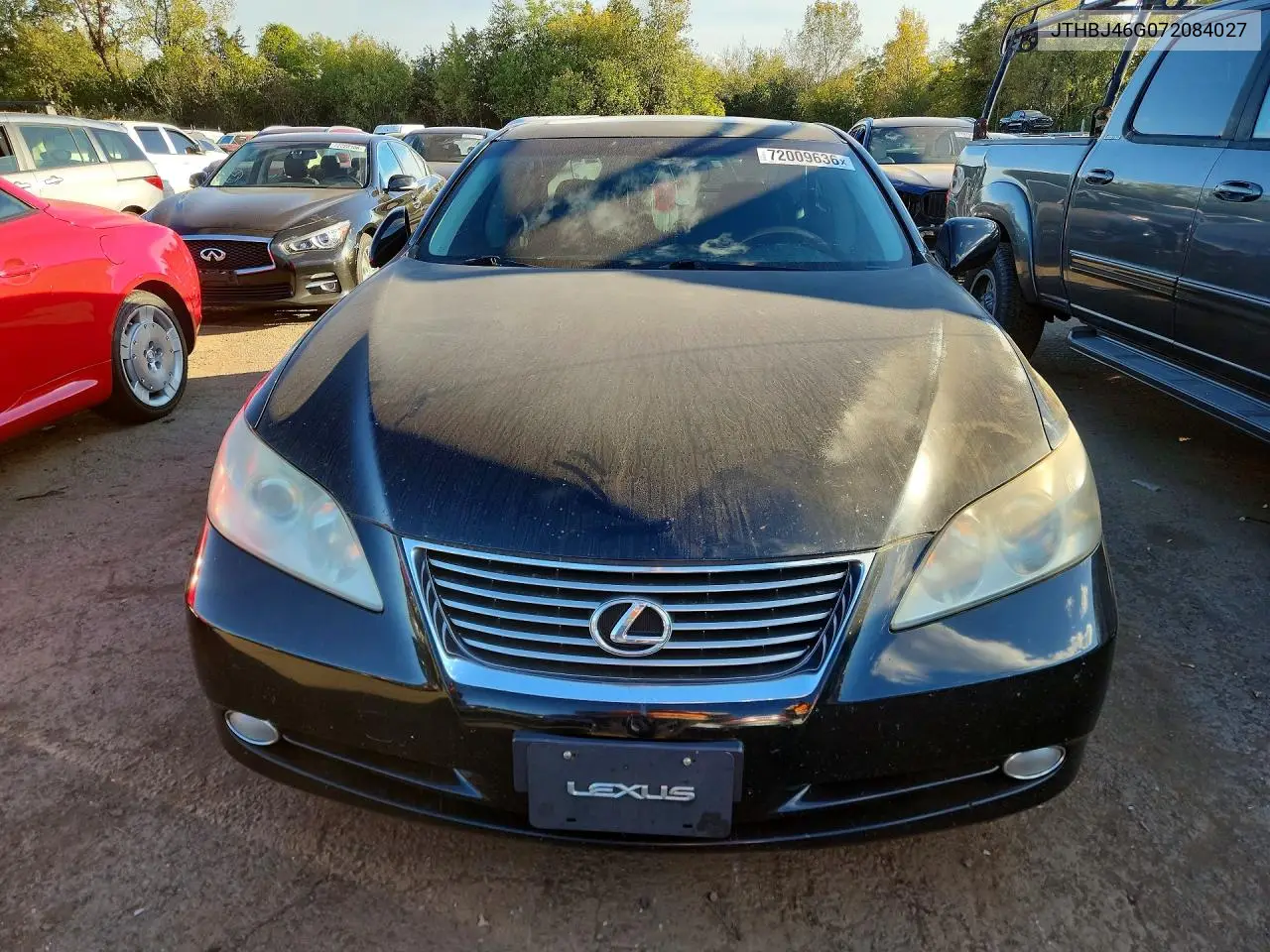 2007 LEXUS ES VIN JTHBJ46G072084027 — фото 5