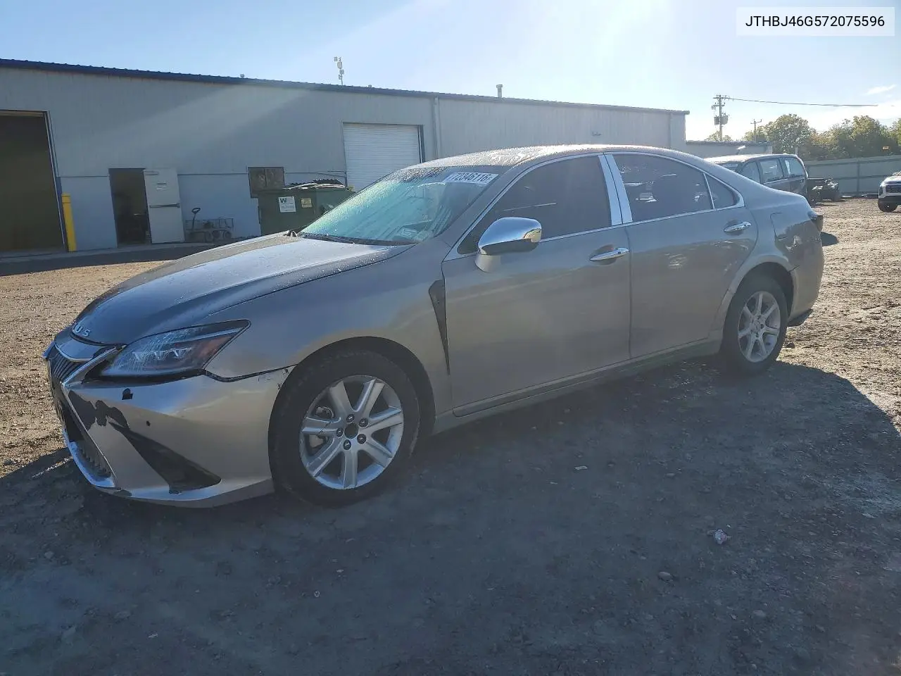 LEXUS ES 2007, VIN JTHBJ46G572075596