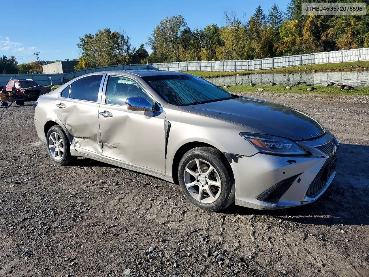 2007 LEXUS ES VIN JTHBJ46G572075596 — фото 4