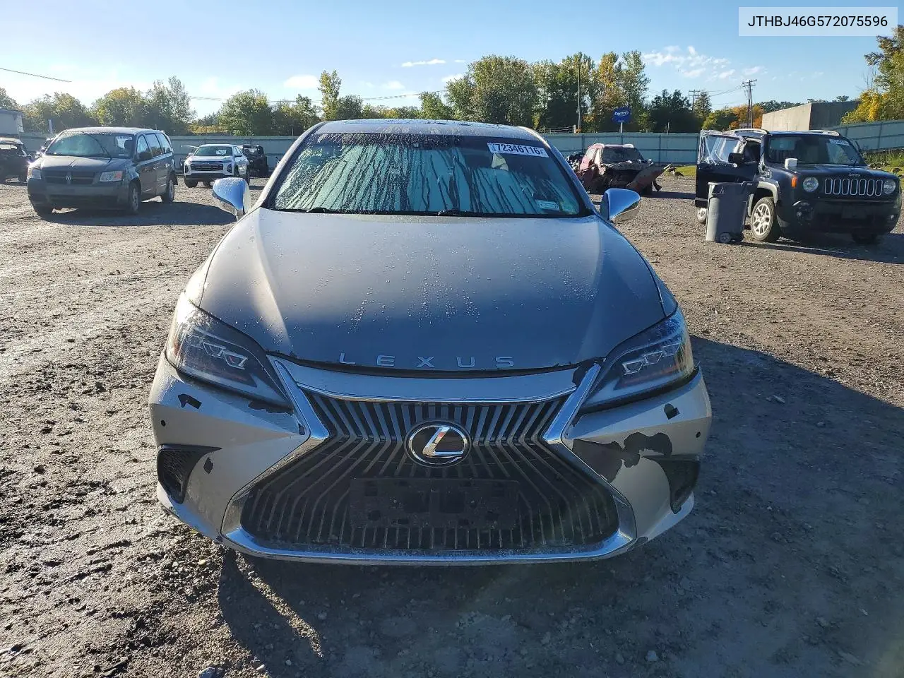 2007 LEXUS ES VIN JTHBJ46G572075596 — фото 5