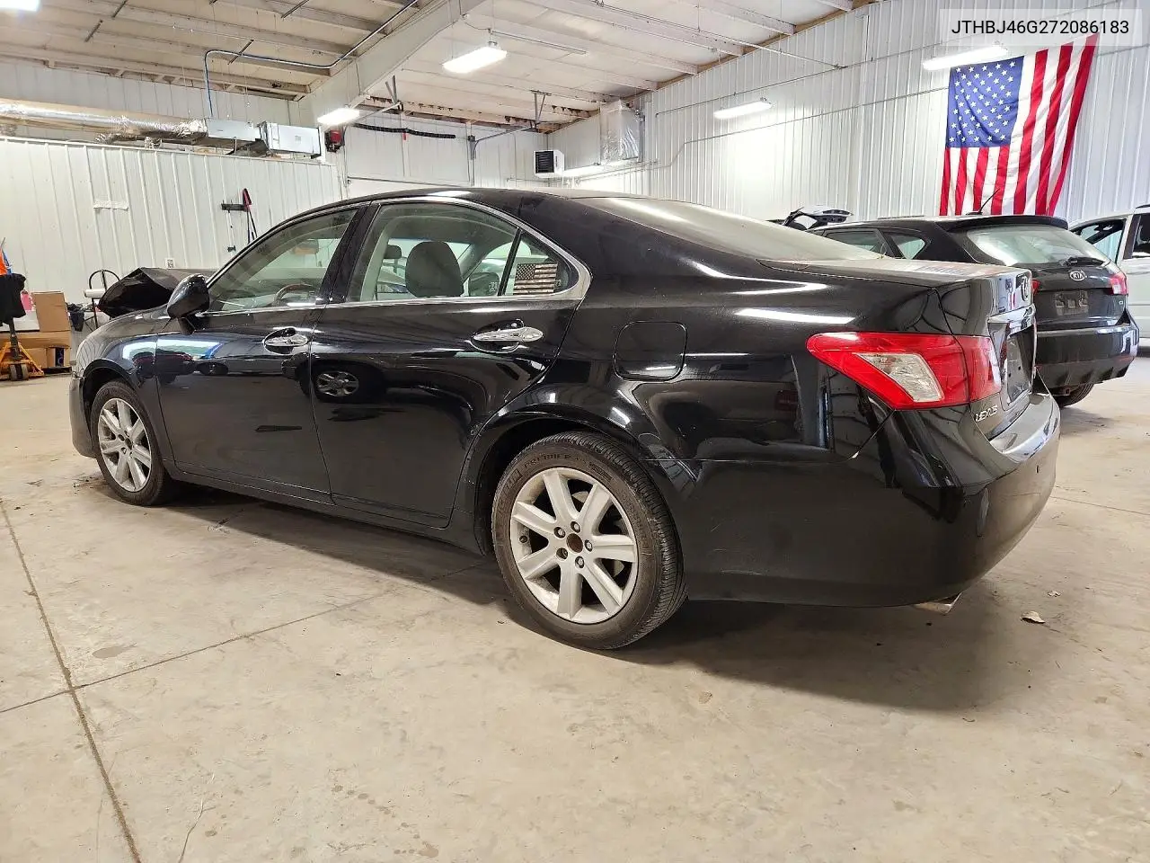 2007 LEXUS ES VIN JTHBJ46G272086183 — фото 2