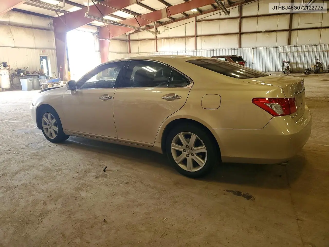 2007 LEXUS ES VIN JTHBJ46G072122775 — фото 2