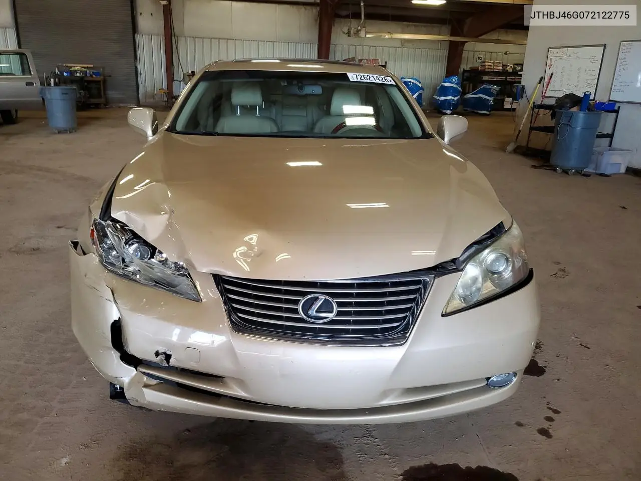 2007 LEXUS ES VIN JTHBJ46G072122775 — фото 5